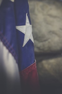 texas flag Fort Worth funeral home